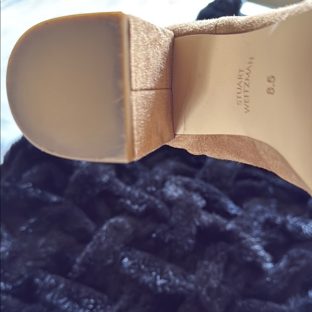 Stuart Weitzman Tan Suede Knee-High Boots - Picture 10 of 12